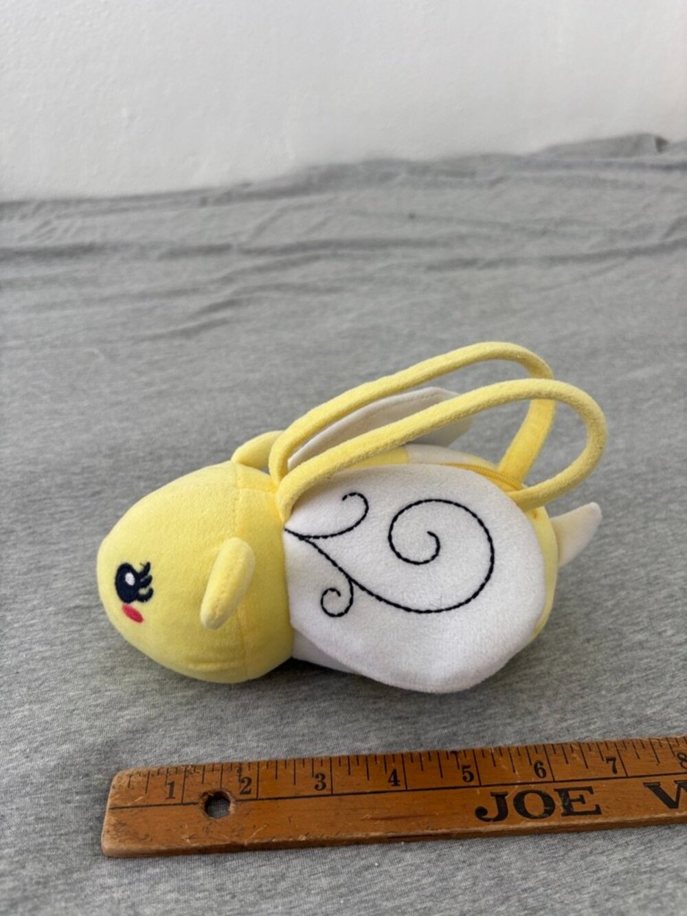 Gymboree Wildflower Weekend Plush Bumblebee Purse Bag Striped Bee Toy 2017 Kid